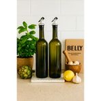 ŞURA MUTFAK 2li Seramik Standlı yağdanlık Sirkelik 750ml