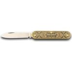 Sürbisa 61803 5,5 cm Sürmene Prinç İşlemeli Çakı Tek Bıçaklı