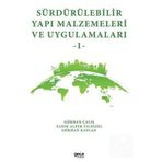 Sürdürülebilir Yapı Malzemeleri ve Uygulamaları 1 Gökhan Çalış