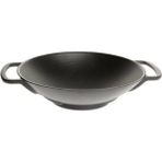 Sürel Mat Emayeli Siyah 35 cm Wok Kavurma Tavası