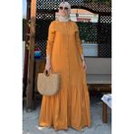 Süreyya Gömlek Elbise Hardal Sarısı - Fashion - 42