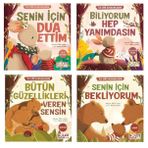 Sureyya Ulker Aydin Ilk Dini Kavramlarim 4 Kitap (Dua Etme + Sukur + Sabir + Allaha Iman)