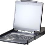Sürgülü Kasaya Sahip, 17" VGA LCD Ekran (Arkadan Aydınlatmalı), Touchpad’i ve Türkçe Klavye