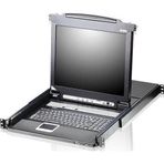 Sürgülü Kasaya Sahip, 19" VGA LCD Ekran (Arkadan Aydınlatmalı), Touchpad’i ve Türkçe Klavye