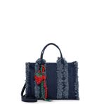 SURI FREY Shopper SFY Kally 17191 Kadın El Çantası Uni, Mavi 500, Einheitsgröße