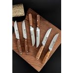 Sürlaz Handmade Meyve Sebze 6 Parça Bıçak Seti