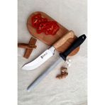 Sürlaz Handmade Mutfak Bıçak Seti 2 Parça Et Bıçağı Yassı Masat