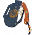 SürLaz Profesyonel Kamp Çakısı Isme Özel Outdoor Bıçak Aslan Işlemeli Set