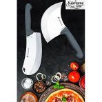 Sürmene Gri Serisi Mutfak Bıçak Seti Pizza Börek Pide Bıçağı Salata Bıçağı 2 Li Set Hds-864