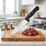 Sürmene Kasap Bıçağı 30 Cm Pimli Dayanıklı Keskin Et Bıçağı Kuşbaşı ve Kurban Kesim Sürbisa 61020 P-0000006353