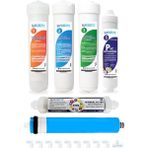 Surobotic Kapalı Kasa Su Arıtma Cihazı Multimineral 6lı Filtre Seti Standart Membran