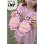 Surpie Shoes Kız Çocuk Karakterli Terlik, Çocuk Topuklu Terlik