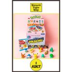 Sürpriz Pokemon Silgi Figür Oyuncakları - 4 cm - ( 1 ADET )