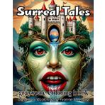 surreal tales: A Grayscale Coloring Book of Dreamlike Worlds and Strange Beauty
