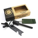 Survive Magnezyum Çubuğu Ateş Başlatıcı Çakmak Taşı