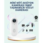 SÜS Mey Ithalat® Geniş Açı Lensli Wifi Spor ve Vlog Kamerası