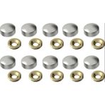 SÜS Mey Ithalat® Krom Vida Tapası 20 mm 10 Adet