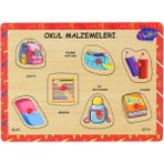 SÜS Mey Ithalat® ONY-196-197 Ahşap Tutmalı Okul Malzemeleri