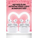 SÜS Mey Ithalat® Sevgiliye Hediye Çift Kulaklığı Yeni Nesil Pro Kulaklık Sevgililer Gününe Özel Kampanya