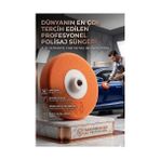 SÜS Mey Ithalat® Turuncu Polisaj Süngeri 150MM - Orta Sert Çizik Alıcı Pasta Pedi 723112