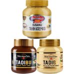 Susamlı Tahin Kreması 330G + Tadıbu 330G + Tadıbu Fındık Kreması 330G - 330 gr
