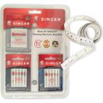 Susan Singer Best Of Dikiş Makinesi Iğne Seti, Evrensel, Bilyalı ve Denim Iğneler Ölçü Bantlı Vücut Kumaşı Dikiş Terzi Kumaş Örgü Vinil Ev El Sanatları Ölçümleri