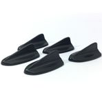Şüscar 5 Li Mini Shark Balina Anten Seti Balık Sırtı Süs Anten Siyah