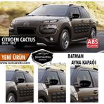 ŞüsCarOto Aksesuar Citroen C4 Cactus 2014-2017 Uyumlu Batman Yarasa Ayna Kapağı Piano Black Abs Plastik - Sağ - Sol