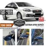 ŞüsCarOto Aksesuar Fiat Linea 2007-2015 Batman Yarasa Ayna Kapağı Piano Black Abs Plastik - Sağ - Sol