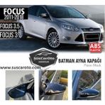 ŞüsCarOto Aksesuar Ford Focus 3 3.5 2011-2018 Batman Yarasa Ayna Kapağı Piano Black Abs Plastik - Sağ - Sol