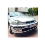 ŞüsCarOto Aksesuar Honda Civic İES EK 1996-2000 Uyumlu Astra H lip Esnek Ön Lip 2 Parça Tampon Altı Dil Karlık Ön Ek