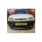 ŞüsCarOto Aksesuar Peugeot Partner 1 1996-2003 Uyumlu Astra H lip Esnek Ön Lip 2 Parça Tampon Altı Dil Karlık Ön Ek