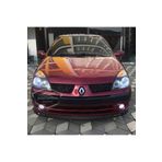ŞüsCarOto Aksesuar Renault Clio 2 Symbol Hb&Sedan 1998-2008 Uyumlu Laguna Lip Esnek Ön Lip 2 Parça Karlık Ön Ek
