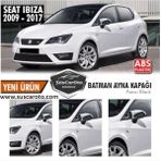 ŞüsCarOto Aksesuar Seat Ibiza Mk4 2009-2017 Batman Yarasa Ayna Kapağı Piano Black Abs Plastik - Sağ - Sol