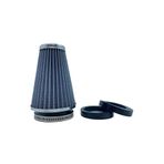 ŞüsCarOto Aksesuar Ses & Performans Arttırıcı Açık Hava Filtresi Uzun Tip Gri +6 Hp Aparatlı Üniversal