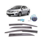 ŞüsCarOto Aksesuar Sunplex Toyota Corolla 2007-2012 Spor Cam Rüzgarlığı 4 Parça