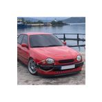 ŞüsCarOto Aksesuar Toyota Corolla Terra 1999-2002 Uyumlu Astra H lip Esnek Ön Lip 2 Parça Tampon Altı Dil Karlık Ön Ek
