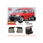 ŞüsCarOto Aksesuar Vw Caddy Mk2 2005-2014 Uyumlu Batman Yarasa Ayna Kapağı Piano Black ABS Plastik