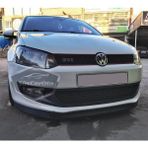 ŞüsCarOto Aksesuar Vw Polo Mk5 6r-6c 2009-2017 Uyumlu Üniversal Astra H Lip Esnek Ön Lip 2 Parça Tampon Altı Dil Karlık Ön Ek