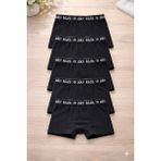 Süsen Lingerie Siyah Renk Çocuk Boxer,pamuklu Günlük Çocuk Boxer - 5 - 6 Yaş - 01-Siyah