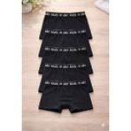 Süsen Lingerie Siyah Renk Çocuk Boxer,pamuklu Günlük Çocuk Boxer - 7 - 8 Yaş - 01-Siyah