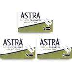 Susicit Astra Superior Premium Platinum Çift Kenarlı Güvenlik Tıraş Bıçağı, 5 Adet (3'lü Paket) - Option-1