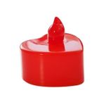 Süsle Bebek Parti Süsle Bebek ve Parti Led Işıklı Pilli Tealight Mum Renk Değiştiren Işık - Kırmızı - 1 Adet