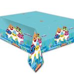 SüSLe Bebek ve Parti Baby Shark Masa Örtüsü - 120cm X 180cm Çok Renkli
