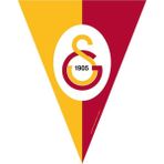 Süsle Bebek ve Parti Bayrak Galatasaray Ücgen flama 3,6 metre