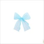 SüSLe Bebek ve Parti Güpür Dantel Fiyonk, 5,5 cm - Mavi
