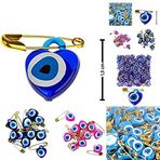 SüSLe Bebek ve Parti İğneli Nazar Boncuğu - 25 Adet LACİVERT