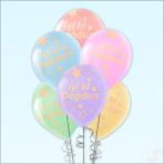 SüSLe Bebek ve Parti İyi ki Doğdun Çok Renkli Makaron Balon, 30cm x 8 Adet