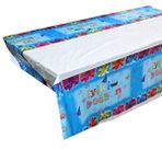 SüSLe Bebek ve Parti İyiki Doğdun Masa Örtüsü, Mavi -180,00 Cm X 108,00 Cm Çok Renkli