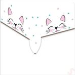 SüSLe Bebek ve Parti Miss Cat Masa Örtüsü - 120cm X 180cm